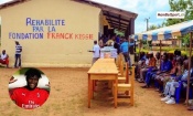 La fondation Franck Kessié fait le bonheur des élèves et enseignants de Zebizekou