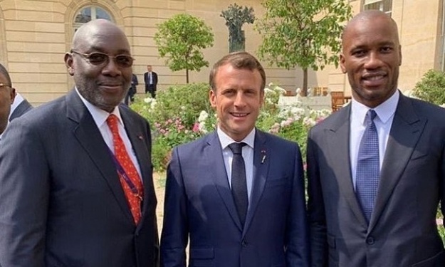 La raison de la visite de Sidy Diallo et Didier Drogba à l’Elysée