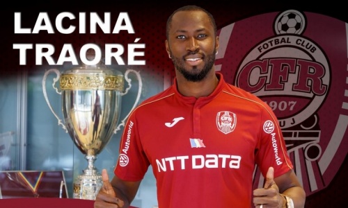 Lacina Traoré de retour au CFR Cluj