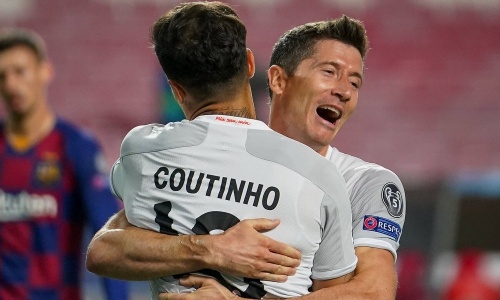 LDC (1/4) : Les 10 buts de Barça/Bayern en images