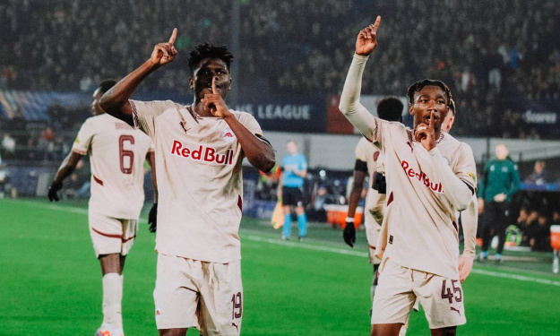 LDC : Karim Konaté signe un doublé et offre au Red Bull Salzbourg sa 1ère victoire