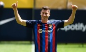 Le Barça présente officiellement Lewandowski au Camp Nou