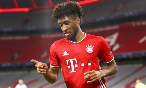Le Bayern Munich blinde Kingslay Coman