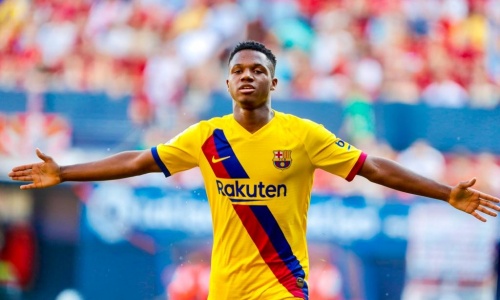 Le Bissau-Guinéen Ansu Fati entre dans l’histoire du Barça et de la Liga