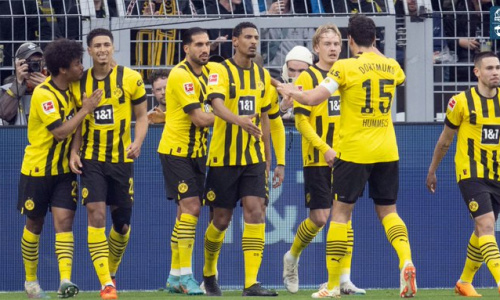 Le Borussia Dortmund de Sébastien Haller écrase Francfort et prend les commandes de la Bundesliga