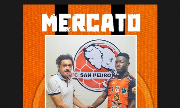 Le FC San Pedro s’offre Sery Gnoleba Edmond