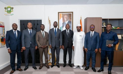 Le Ministre Adjé Silas Metch a reçu son homologue du Tchad