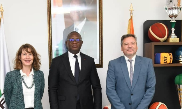 Le Ministre Adjé Silas Metch a rencontré des responsables de l’Agence Française de développement