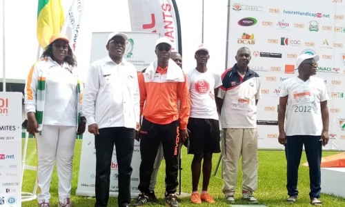 Le Ministre Paulin Danho apporte le soutien du gouvernement aux sportifs handicapés