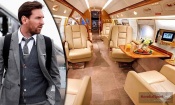 Le nouveau jet privé de Messi vu de l’intérieur… ça en jette !