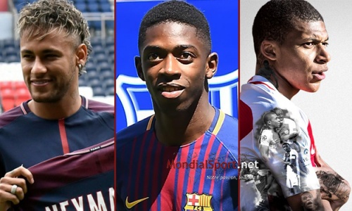 Le nouveau Top 10 des transferts les plus chers de l’histoire (Été 2017)