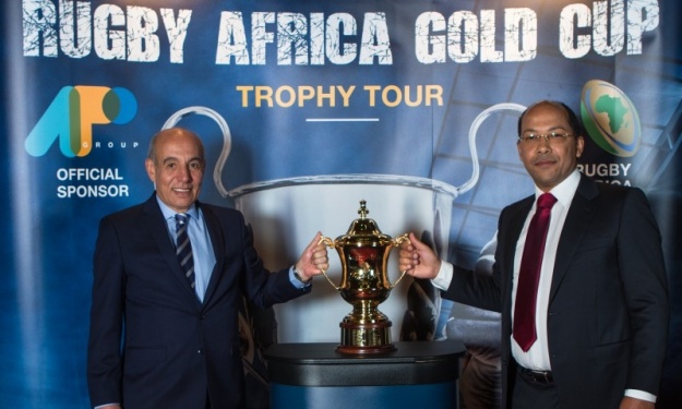 Le nouveau trophée de la Coupe d’Afrique de Rugby a été dévoilé ce mardi