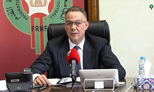 Le Président de la Fédération Royale Marocaine de Football annonce la reprise des championnats