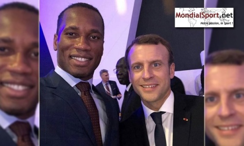 Le Président Français rencontrera Didier Drogba lors de sa visite en Côte d’Ivoire