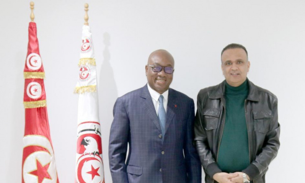 FIF : le Président Idriss Diallo reçu en par son homologue Tunisien