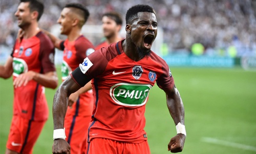 Le PSG d’Aurier remporte la 100è édition de la Coupe de France