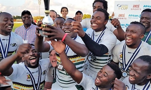 Le Zimbabwe sacré champions d'Afrique de Rugby à Sept