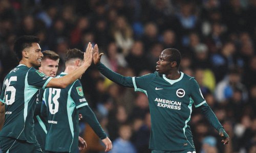 League Cup : malgré un but de Malick Yalcouyé, Brighton s’incline sur la pelouse de Manchester City