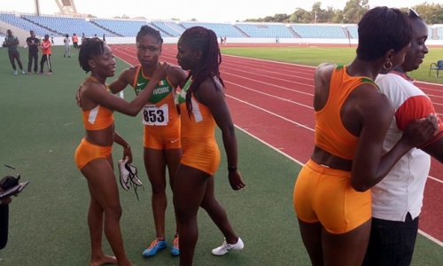 Les athlètes Ivoiriens se mettent en jambes avant les Championnats d’Afrique