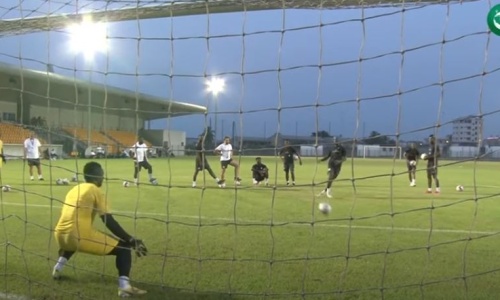 Les Eléphants se sont exercés aux tirs au but