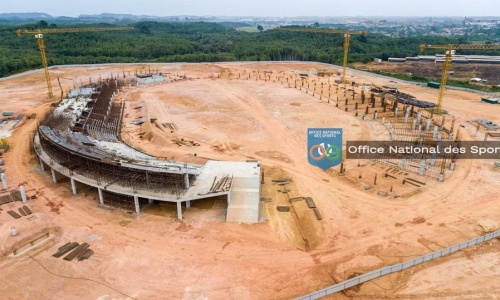 Les toutes dernières images de l’état d’avancement des travaux du stade de San Pedro