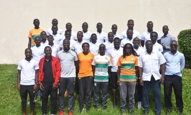 Licence C-CAF : 25 candidats dont N'Dri Koffi Romaric formés par la FIF