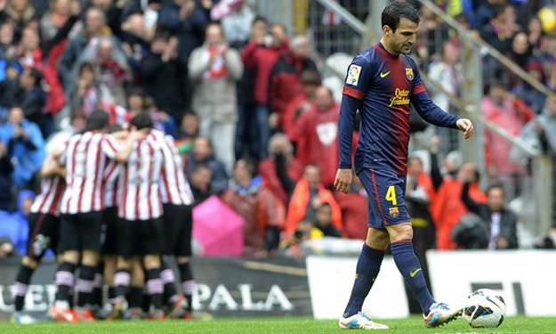 Liga: Bilbao signe la 1ère défaite du Barça  (1:0)