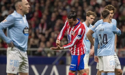 Liga : l’Atlético tenu en échec par le Celta Vigo