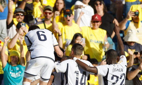 Liga : le Real s’impose in extremis à Las Palmas et met la pression sur Girona