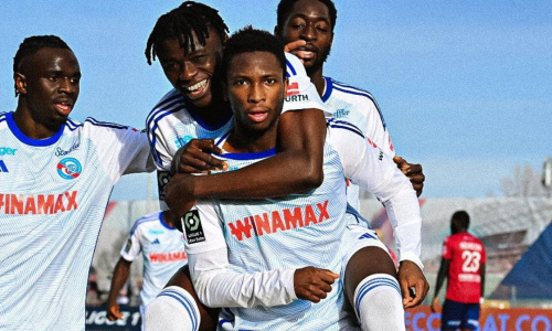 Ligue 1 : 2è but de la saison pour Moïse Sahi avec Strasbourg