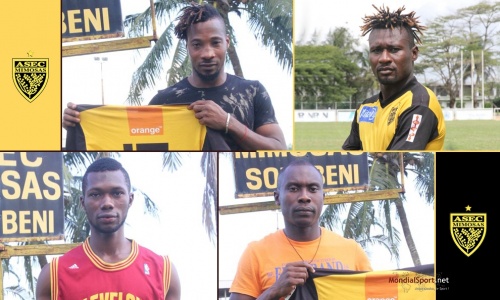 Ligue 1 - cuvée 2018-2019 : L’ASEC Mimosas présente ses 4 nouvelles recrues