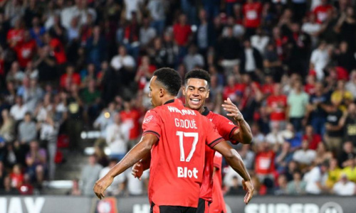 Ligue 1 : Guéla et Désiré Doué décisifs dans le derby Breton face à Nantes