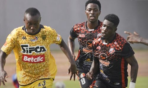 Ligue 1 LONACI (20è J) : le FC San Pedro s’impose devant l’ASEC, victoires du Stade, Mouna et Bouaké