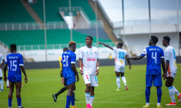 Ligue 1 LONACI (7è J) : Bouaké FC accroche l’AFAD, le Racing et la SOA se neutralisent, LYS et Mouna se partagent les points