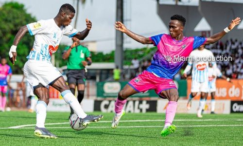 Journée 14 : Racing club Abidjan et Bouaké FC se sont neutralisés