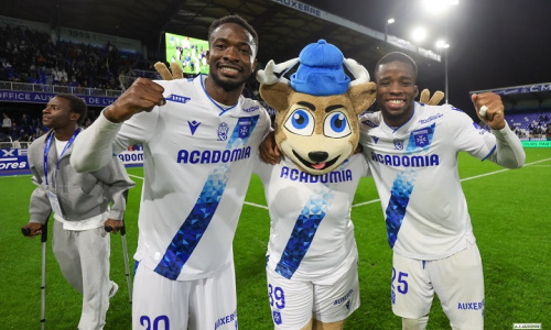 Ligue 1 : Sinaly Diomandé et Hamed Traorè Junior décisifs avec Auxerre face à Brest