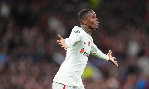 Ligue des Champions : La réaction de Wilfried Zaha après la victoire de Galatasaray à Old Trafford