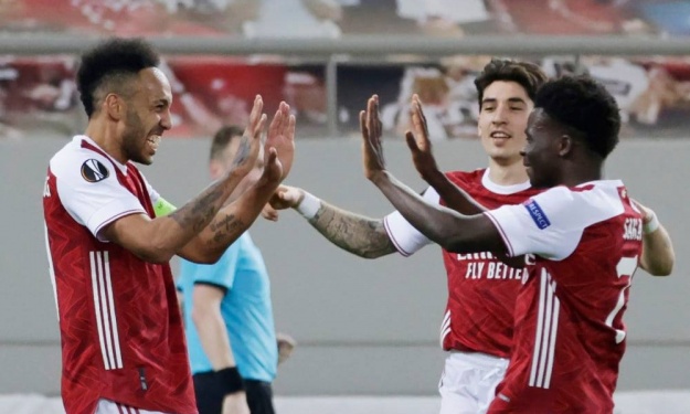 Ligue Europa : Aubameyang envoie Arsenal en 8ès ; le Molde de Datro et Boli également qualifié