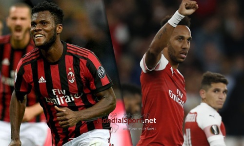 Ligue Europa (Résultats 1è J.) : Victoire du Milan de Kessié, doublé d’Aubameyang pour Arsenal