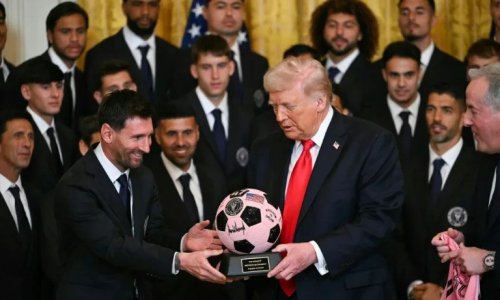 Lionel Messi et l’Inter Miami reçus par Donald Trump à la Maison Blanche