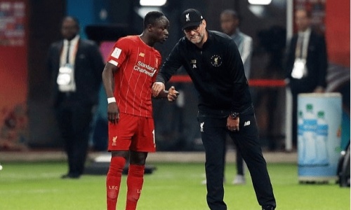 Liverpool : Sadio Mané a refusé de serrer la main de Klopp après la rencontre face à United
