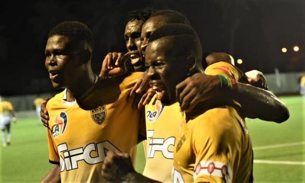 LONACI Ligue 1 (12è J) : L’ASEC cale de nouveau face au Racing mais file en Super Division