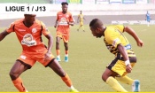 LONACI Ligue 1 : Les Jaunes et Noirs s’inclinent devant les Pétruciens