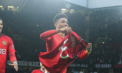 Manchester United : le plus beau but du mois de mars pour Amad Diallo