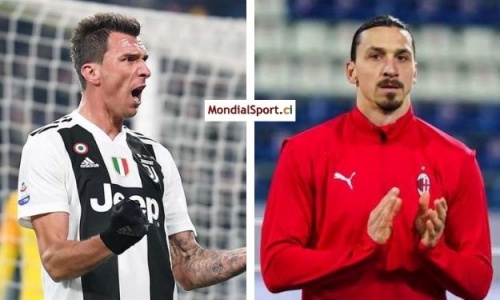 Mandzukic rebondit au Milan AC, Zlatan Ibrahimovic heureux de son arrivée