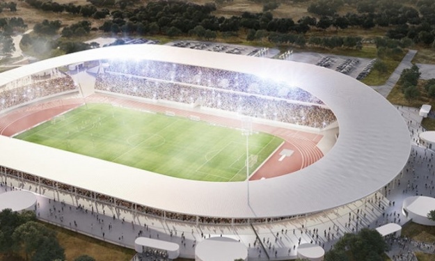 Maquette du Stade de Yamoussoukro (CAN 2021)