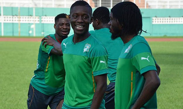 Max-Alain Gradel avec la sélection ivoirienne