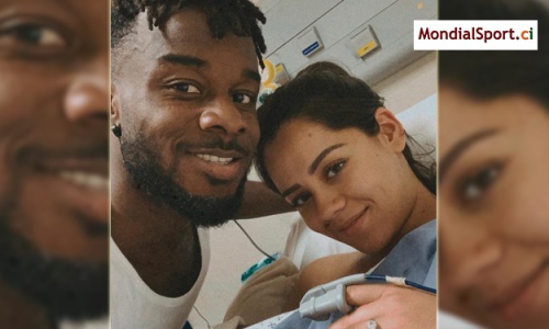 Maxwel Cornet à nouveau papa