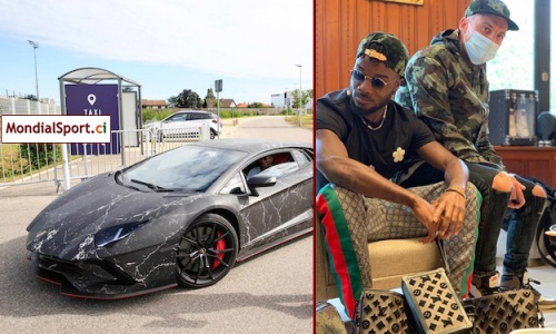 Cornet abandonne sa Hyundai pour une Lamborghini customisée à plus de 131 millions de Fr CFA