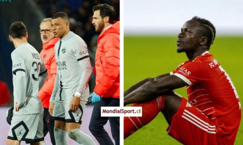 Mbappé et Mané annoncés forfaits pour le choc entre le PSG et le Bayern en 8ès de finale de Ligue des Champions